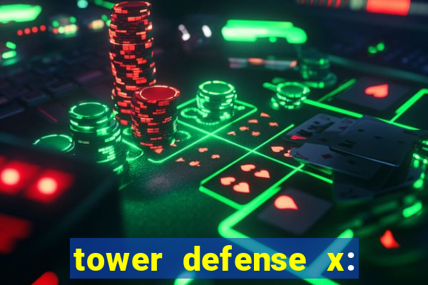 tower defense x: beta codes